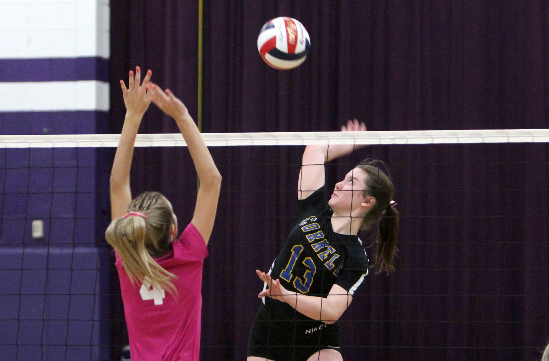 Cornell at Lake Holcombe volleyball 10-12-21
